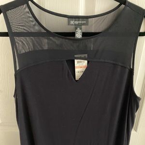 Macys INC woman's black plus size sleeveless top. 2X